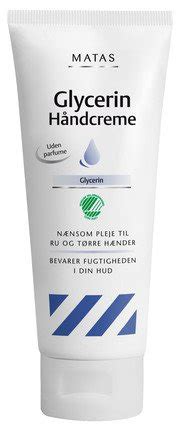 Matas Glycerin Håndcreme (Hand Cream) ingredients .